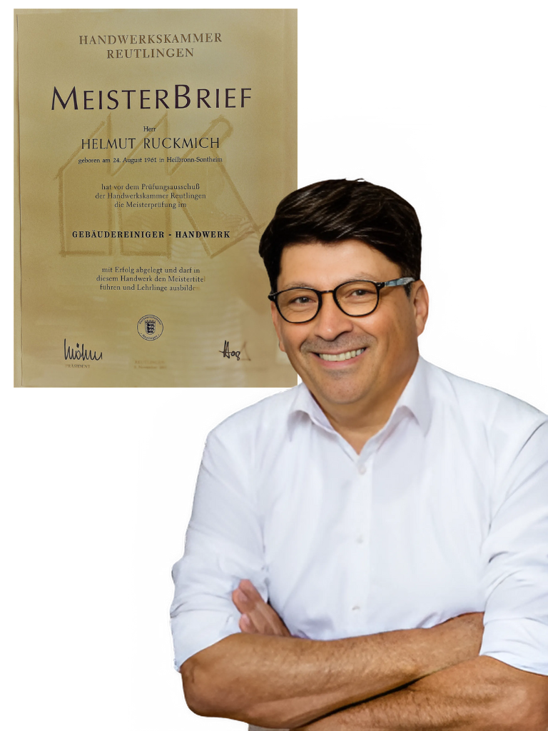 Professionelles Reinigungsteam
